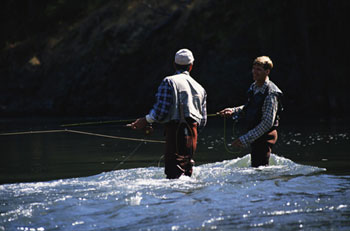 Fishing One of the Rivers!